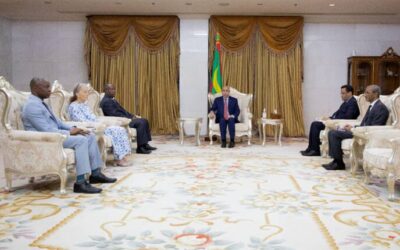 President Of Republic Receives UN Secretary General Special Representative For West Africa, Sahel