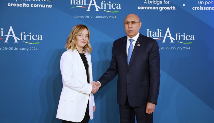 President of the Republic Participates in the Italian-African Summit in Rome
