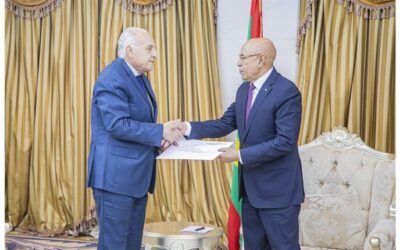 President of Republic Receives Written Message from Algerian Counterpart