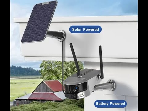 Ultimate Home Security 4G 4K Wireless Solar Camera with Color Night Vision