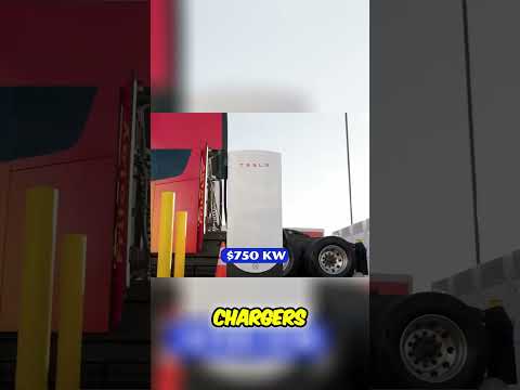 Revolutionizing Electric Truck Charging Tesla&#039;s Mega Chargers on 1800 Mile Corridor 1