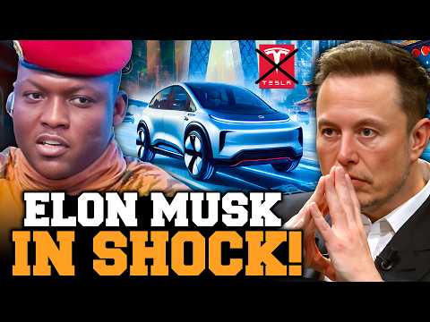 Tesla in PANIC! Ibrahim Traoré Unveils Burkina Faso’s First Electric Car!