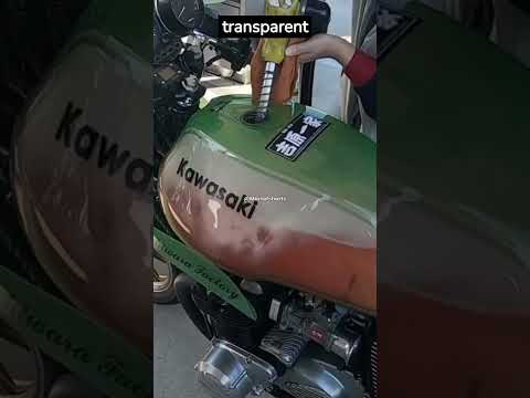 Kawasaki&#039;s Transparent Tank A Glimpse into the Future of Motorcycles 🏍️🔮#gadgets #youtubeshorts