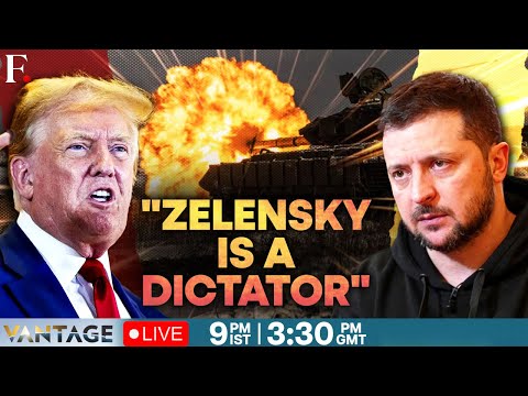 Ukraine Peace Talks LIVE: Trump Calls Zelensky a &quot;Dictator without Elections&quot; | Vantage | N18G