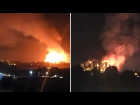 Moss Landing Power Plant Fire: Massive Blaze Erupts at California Lithium Battery Storage Facility