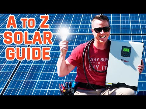 SOLAR POWER: The Ultimate Beginner&#039;s Guide / How To