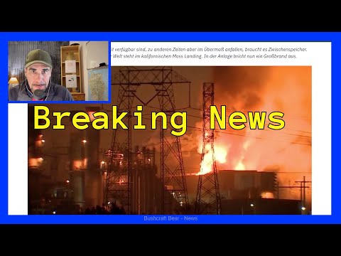 Massive Fire in World’s Largest Energy Storage, TikTok Ban &amp; Military News – January 17, 2025