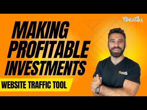 Making Profitable Investment Decisions | TipRanks Website Traffic Tool