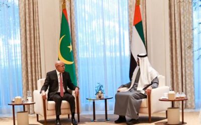 فخامة رئيس الجمهورية يصل أبوظبي في مستهل زيارة لدولة الإمارات العربية المتحدة