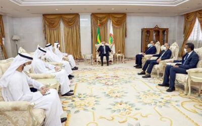 رئيس الجمهورية يستقبل وزير دولة بدولة الإمارات العربية المتحدة