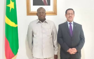 سفير نيجريا يؤدي زيارة لسفارتنا