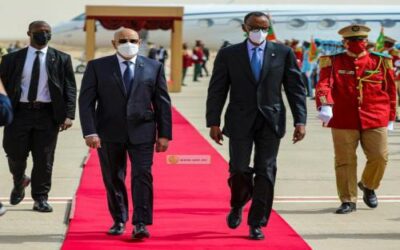زيارة الرئيس الروندي لموريتانيا تتوج بالتوقيع على العديد من الإتفاقيات وصدور بيان مشترك بين البلدين