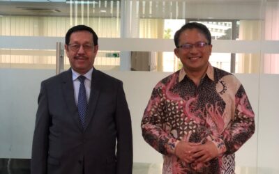 سعادة السفير يلتقي مع مدير شؤون الشرق الأوسط بوزارة الشؤون الخارجية الإندونيسية