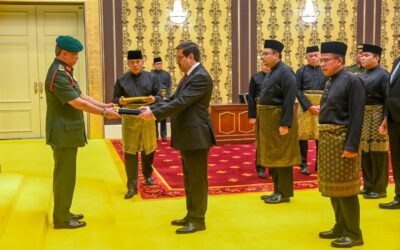السفير يقدّم أوراق اعتماده إلى جلالة ملك ماليزيا الاتحادية