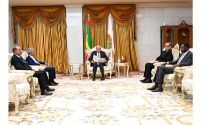 رئيس الجمهورية يتسلم رسالة خطية من الرئيس الصحراوي