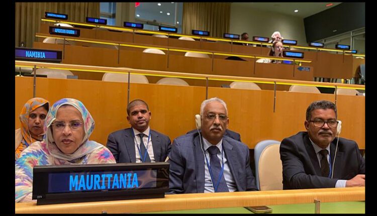 الأمينة العامة لوزارة الخارجية تشارك في أشغال الأسبوع رفيع المستوى للدورة 78 للجمعية العامة للأمم المتحدة