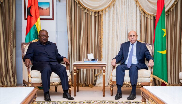 رئيس الجمهورية يجري محادثات مع رئيس غينيا بيساو
