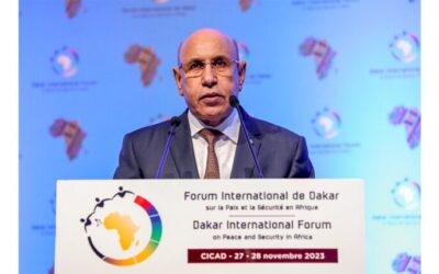 رئيس الجمهورية أمام منتدى داكار الدولي: موريتانيا عملت على تعزيز أمنها موازاة مع مكافحة الفقر وتعزيز المؤسسات الديمقراطية