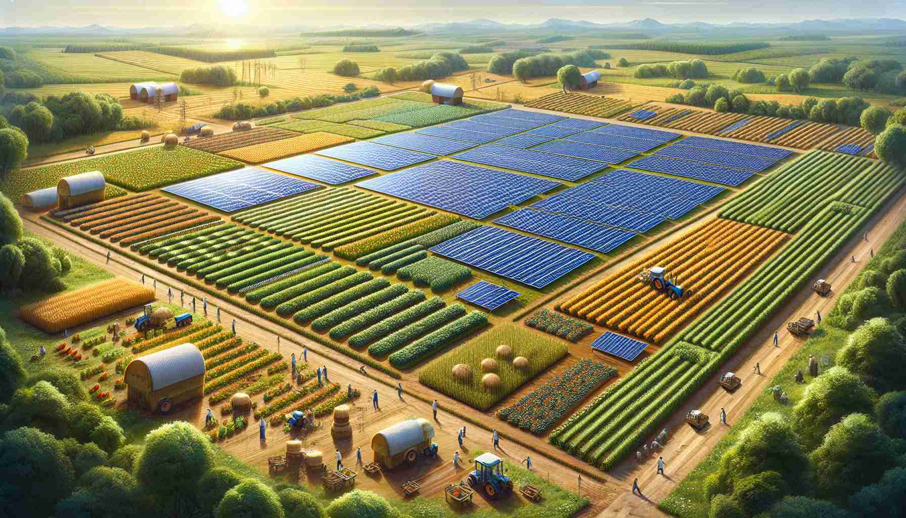 Revolutionizing Farming: Solar Panels as Nature’s Allies