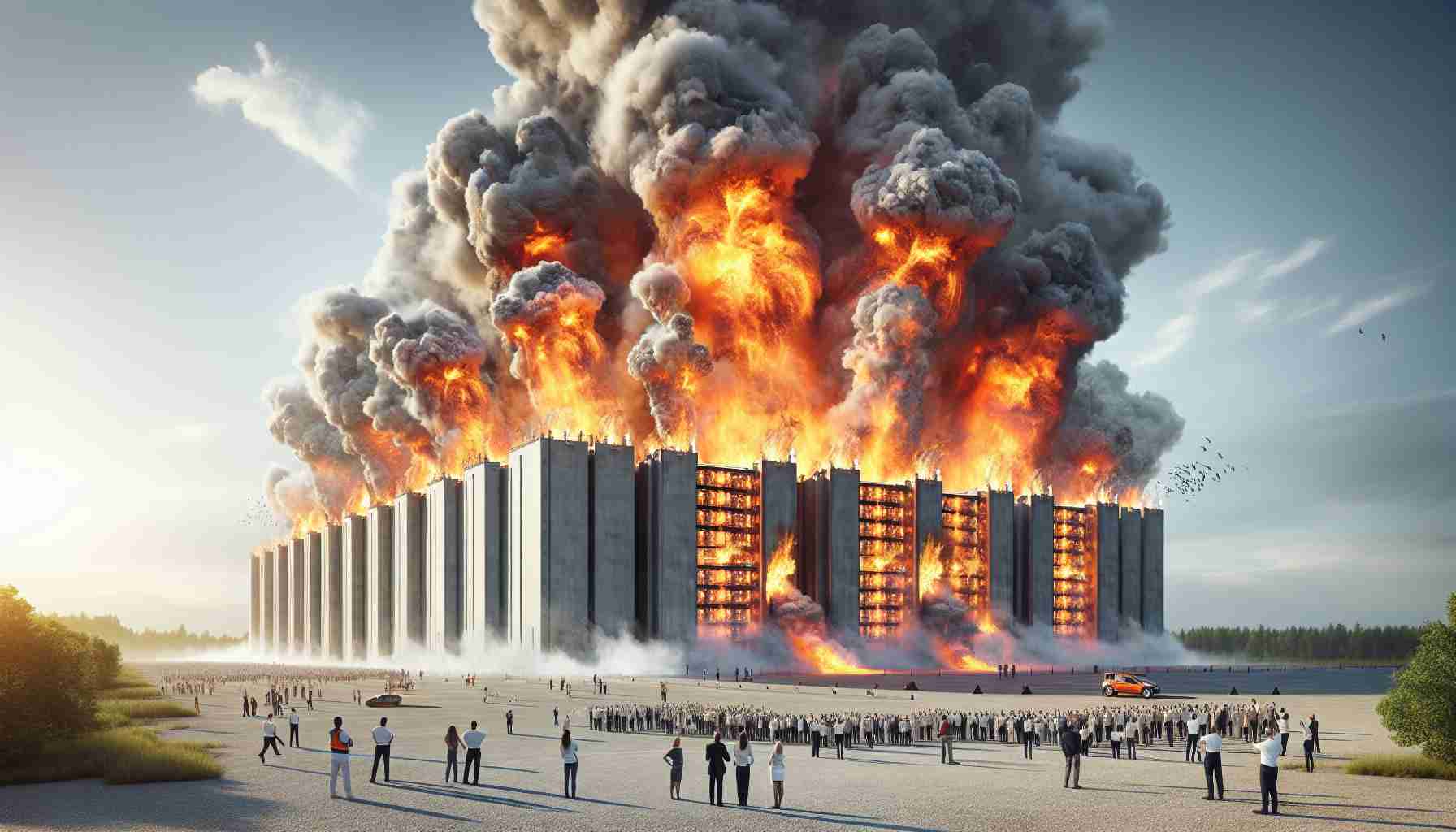 Massive Fire Breaks Out at World's Largest Battery Facility! What's Next?