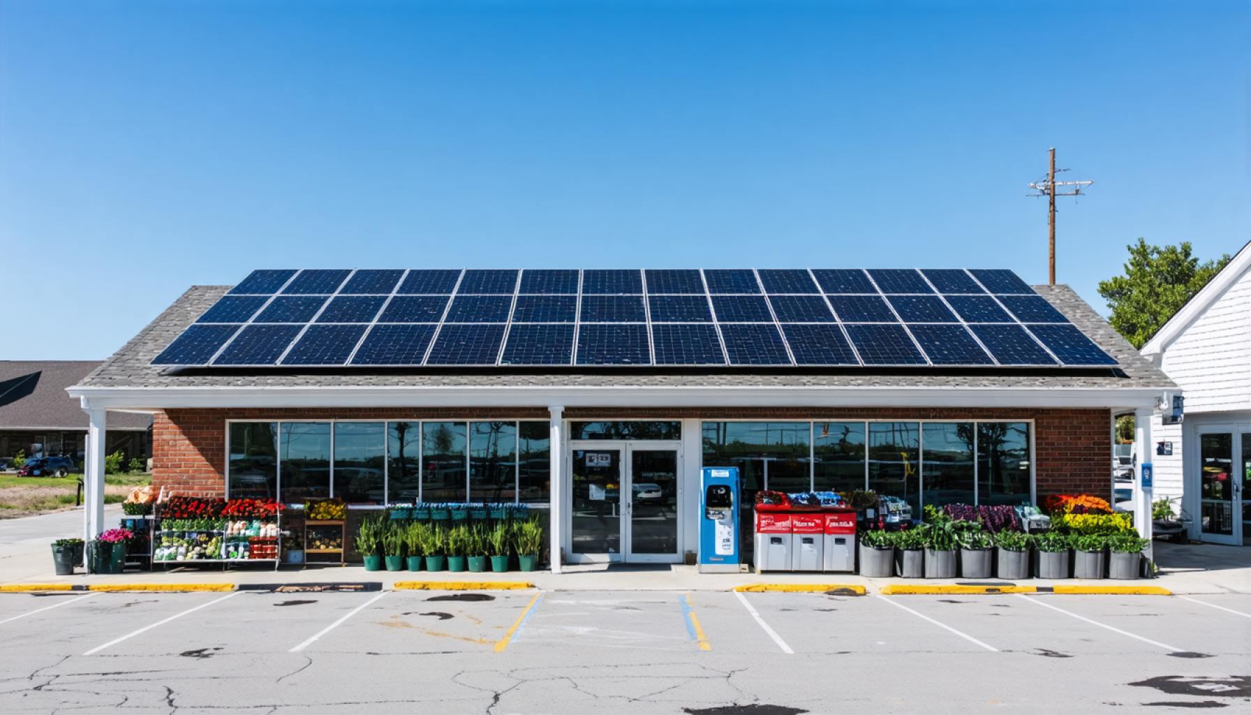 Small-Town Grocer Goes Green: How Solar Panels and EV Chargers Are Changing the Game